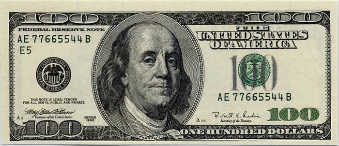 yup  a hundred dollars will be