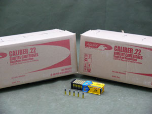 aguila  22 caliber ammunition
