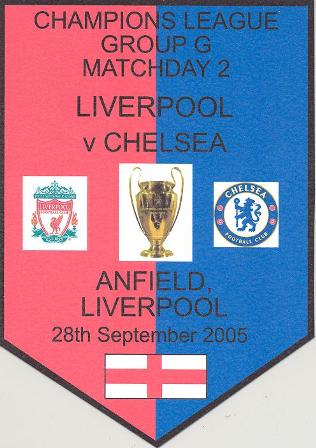 liverpool v chelsea plastic