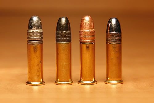 of some 22 caliber ammo to