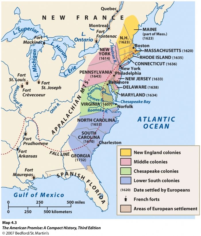 hist 201 map 13 colonies
