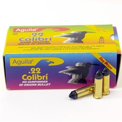 22 caliber colibri ammunition